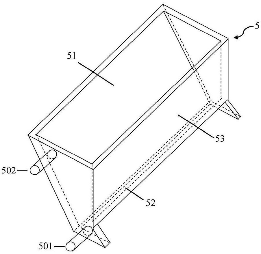 Membrane preparation device and method for continuously preparing composite membrane with separation layer of PDMS