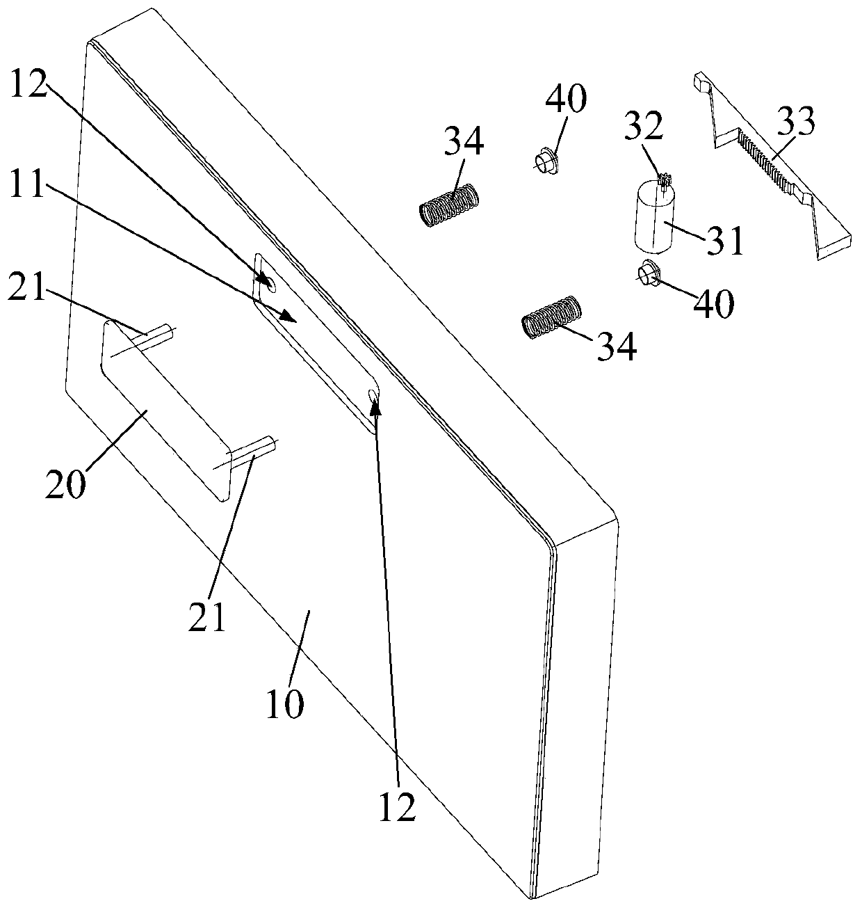 Household appliance and door assembly thereof