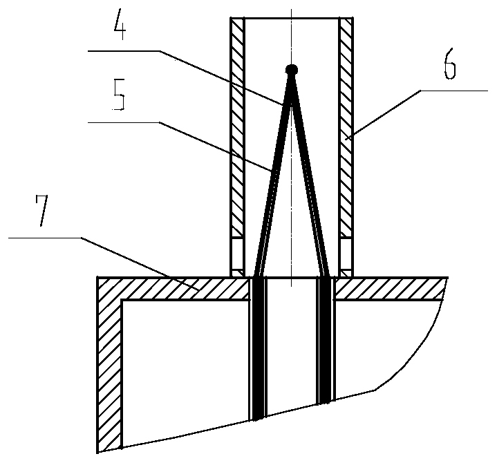 Device and method for measuring temperature rise efficiency of low-state compression component