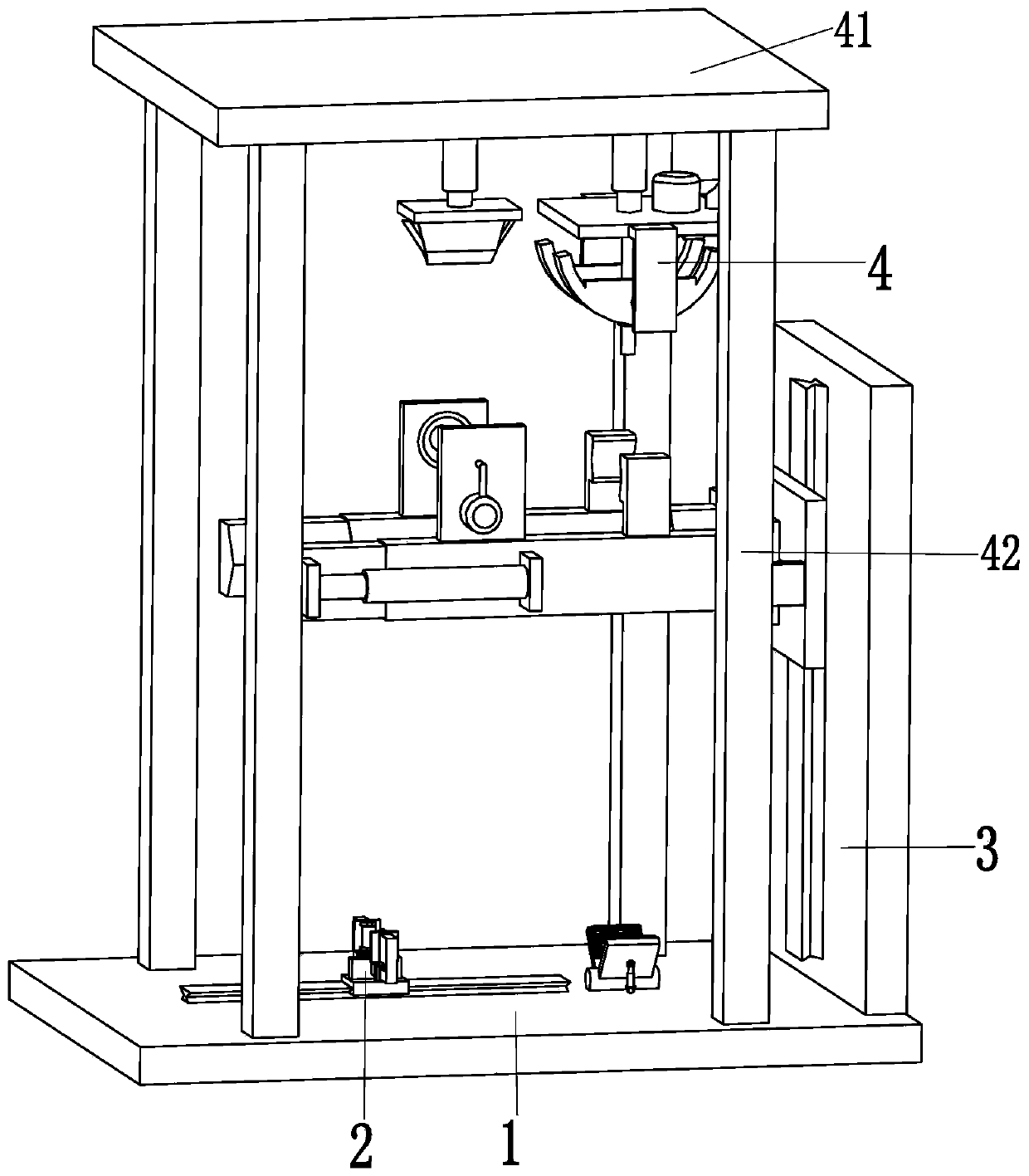 A vacuum pumping robot for soft package lithium battery packaging