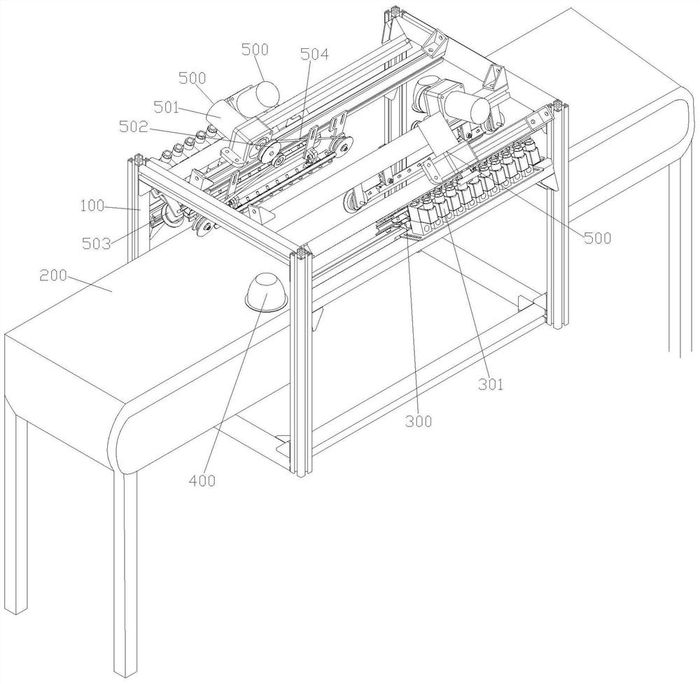 Flexible packaging cup edge defect detection equipment