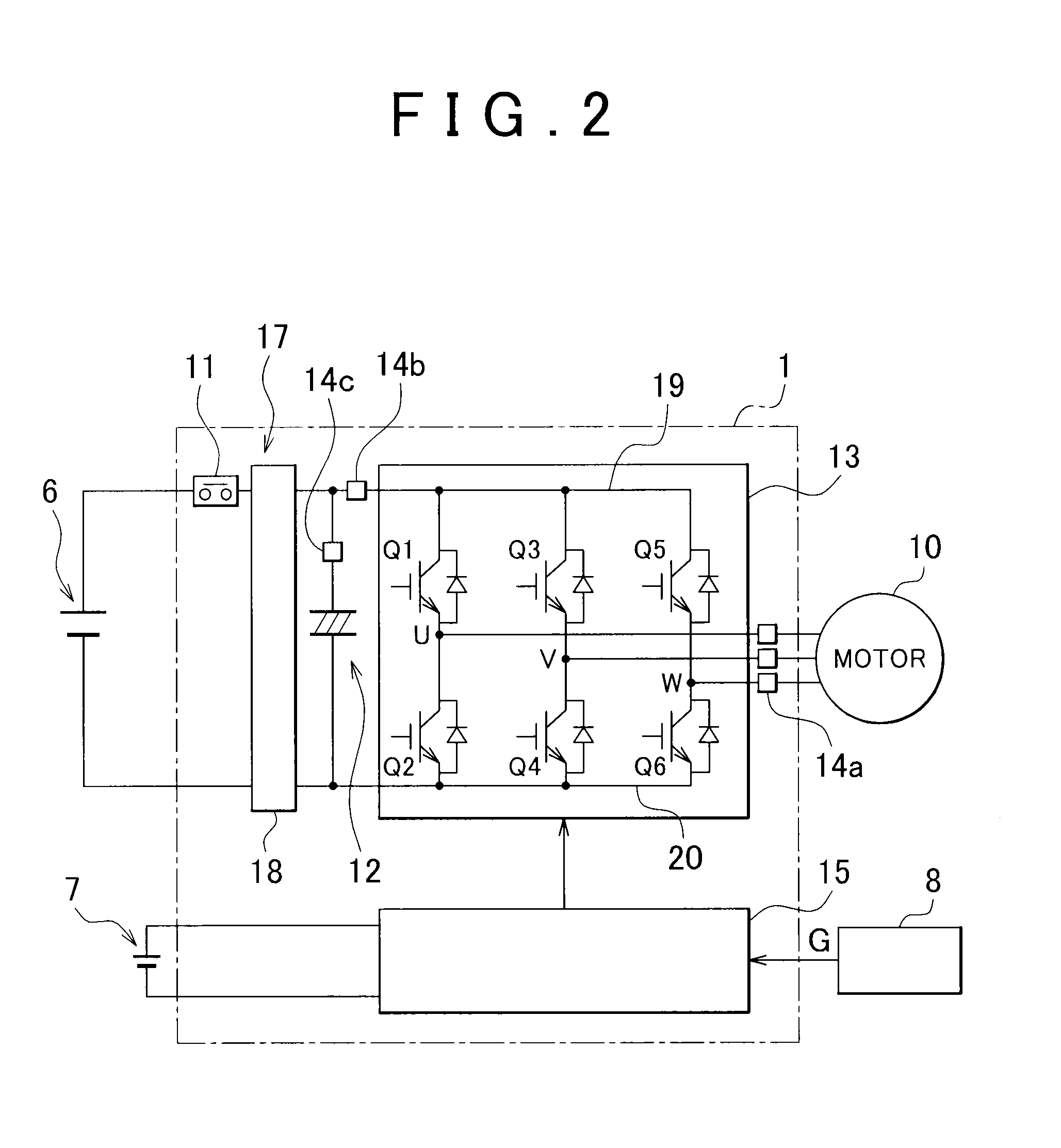 Onboard motor controller