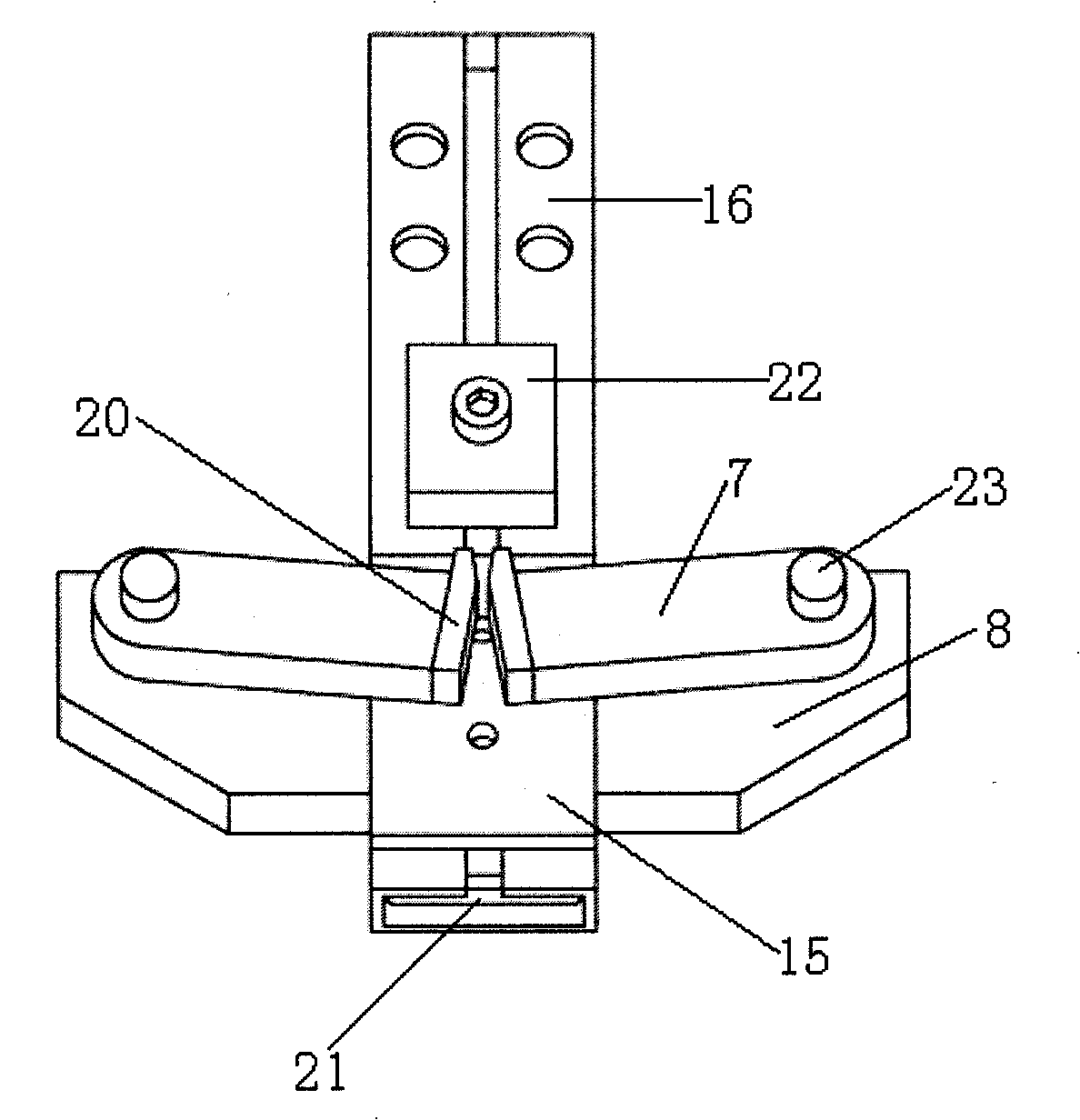 Manual simple tensile machine