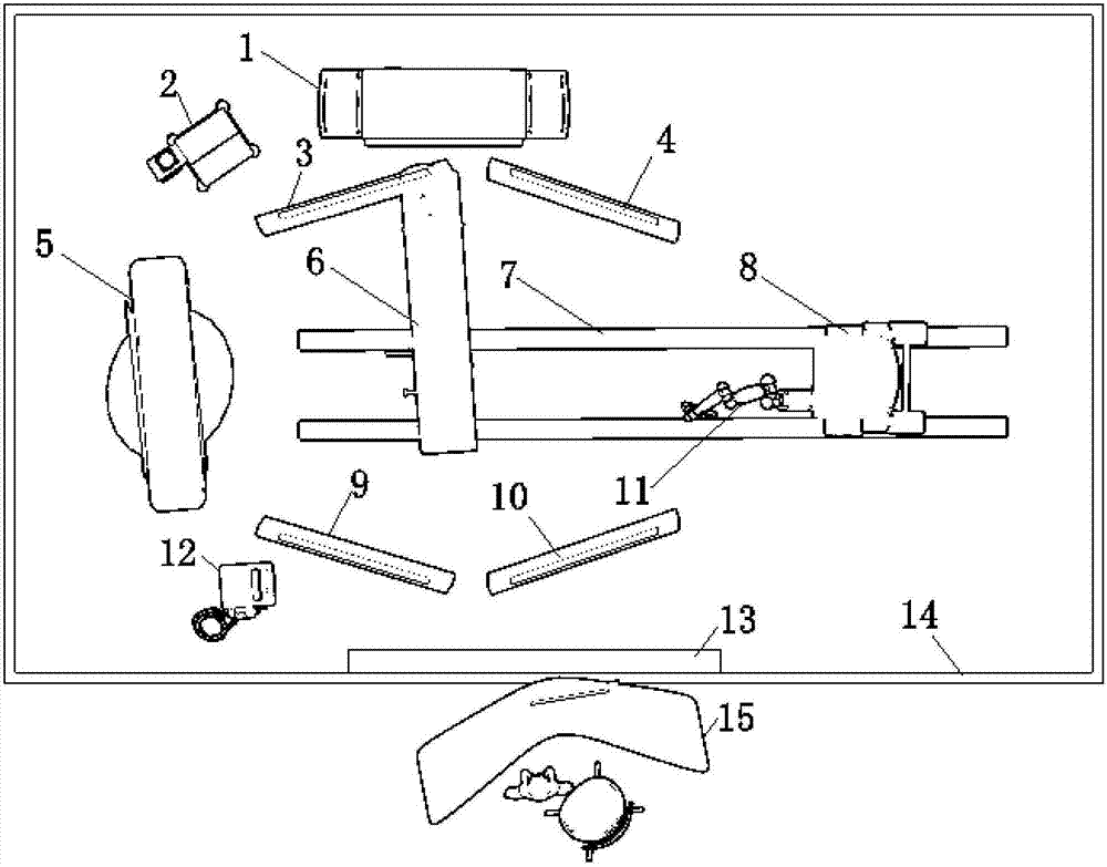 Diagnosis and treatment system based on real-time multi-mode integrated positioning