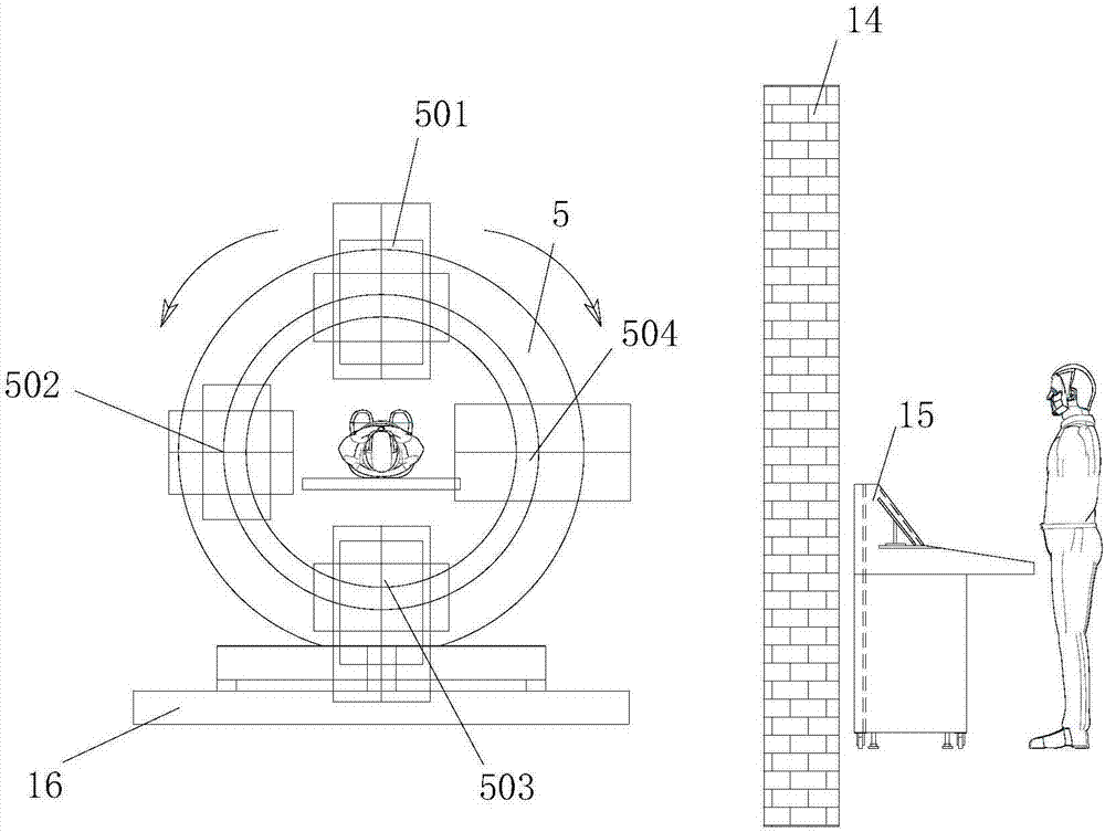 Diagnosis and treatment system based on real-time multi-mode integrated positioning