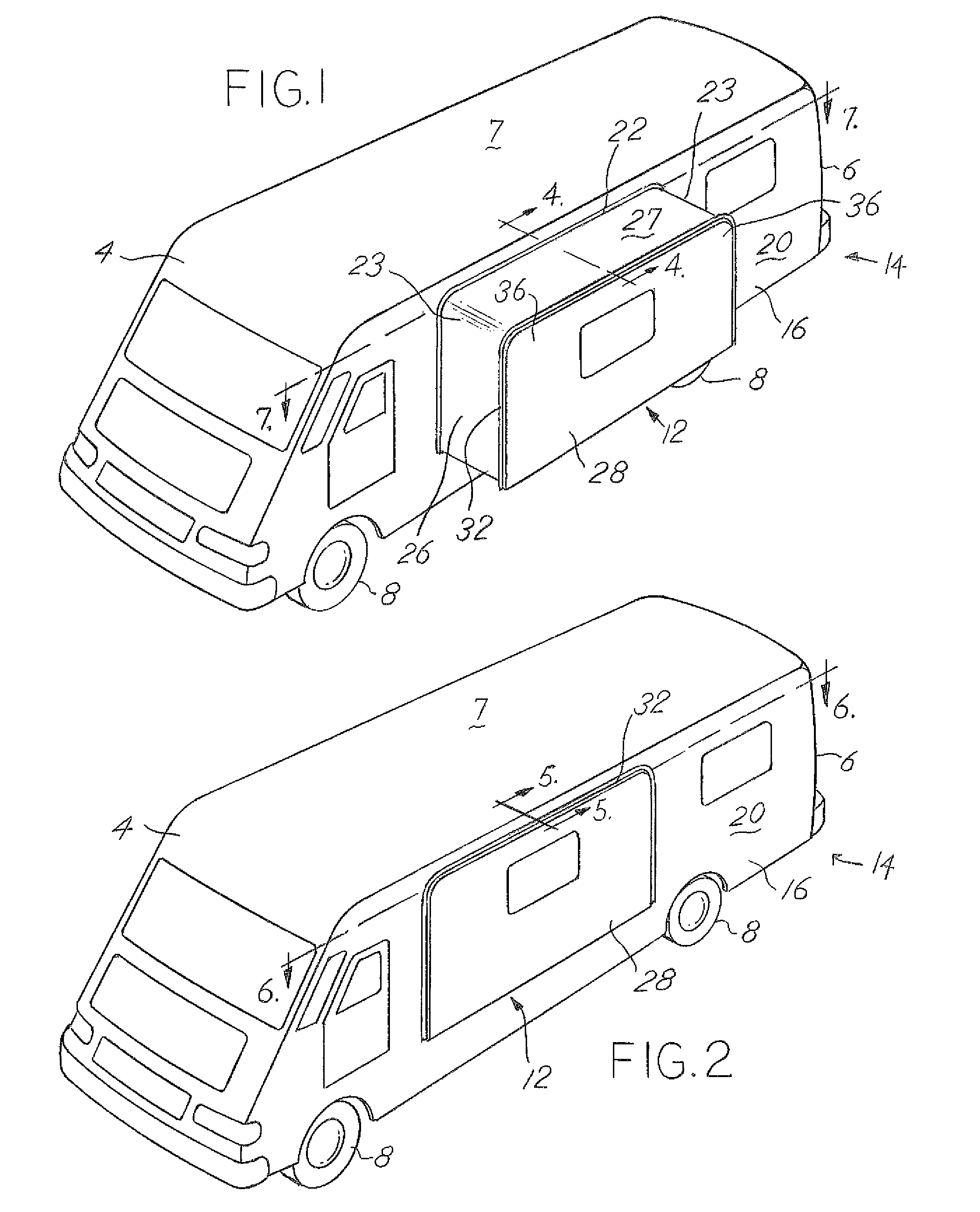 Overlapping complementary bulb seal