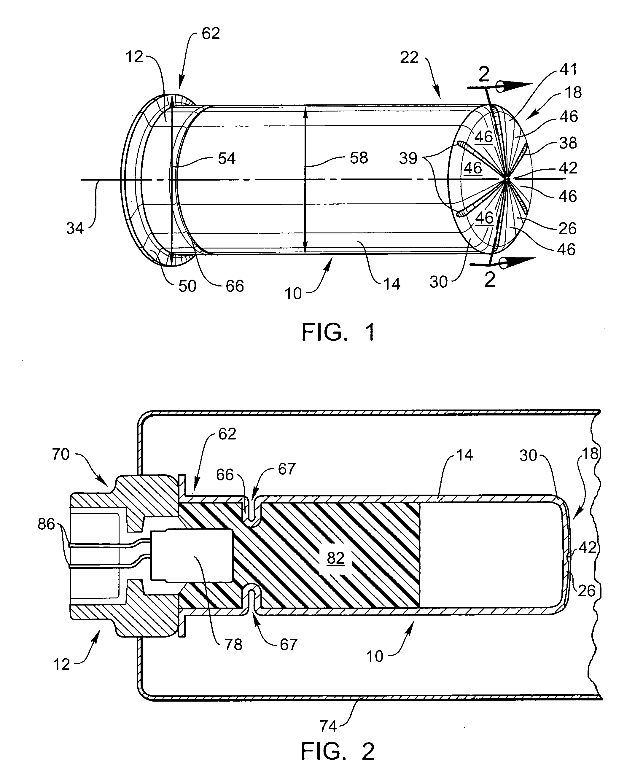 Pyrotechnic cup