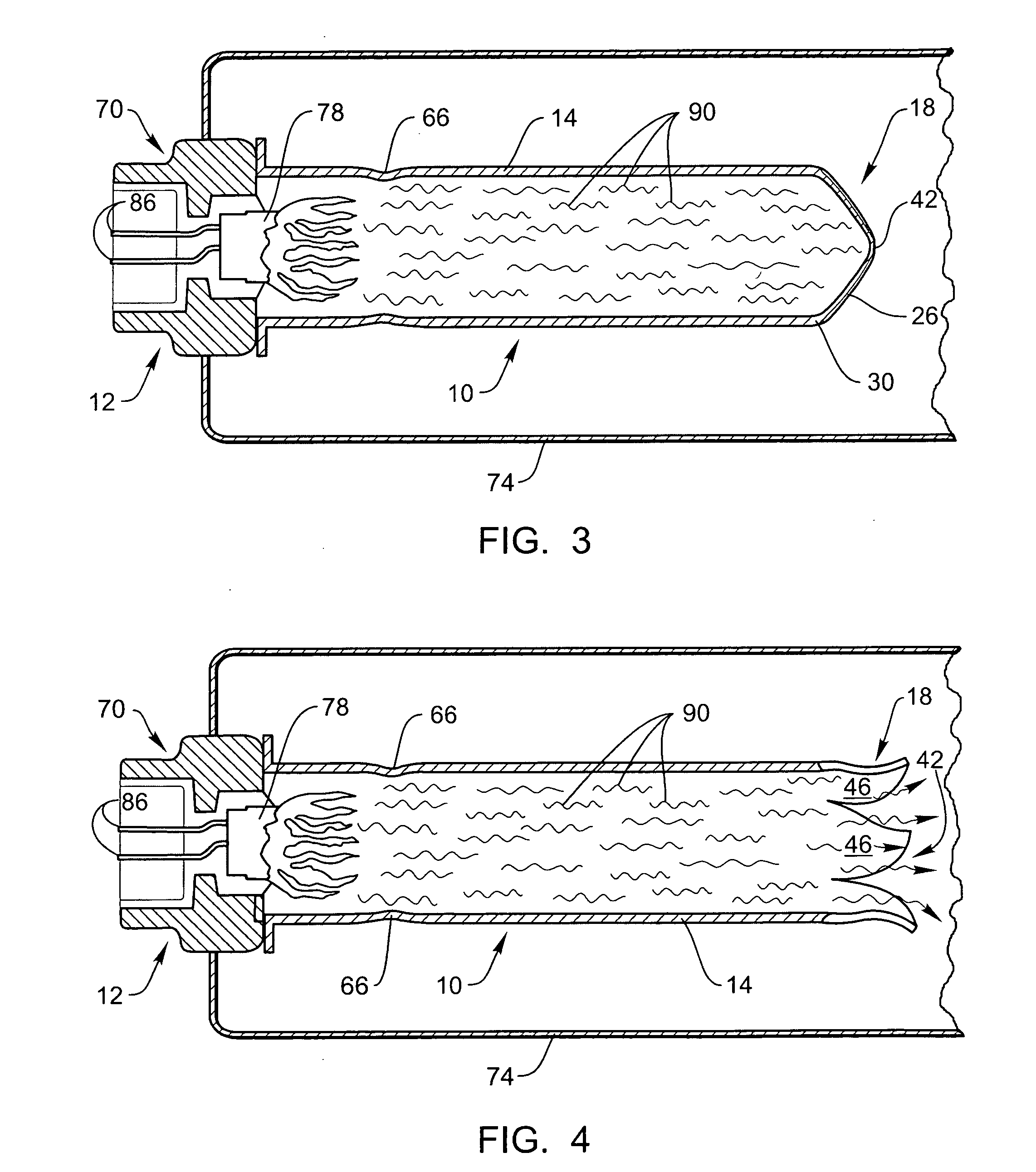 Pyrotechnic cup