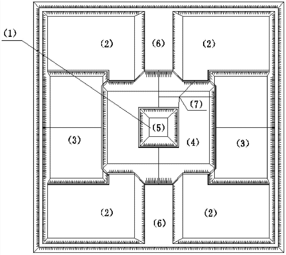 Bored pile mud sedimentation filter device and its construction method