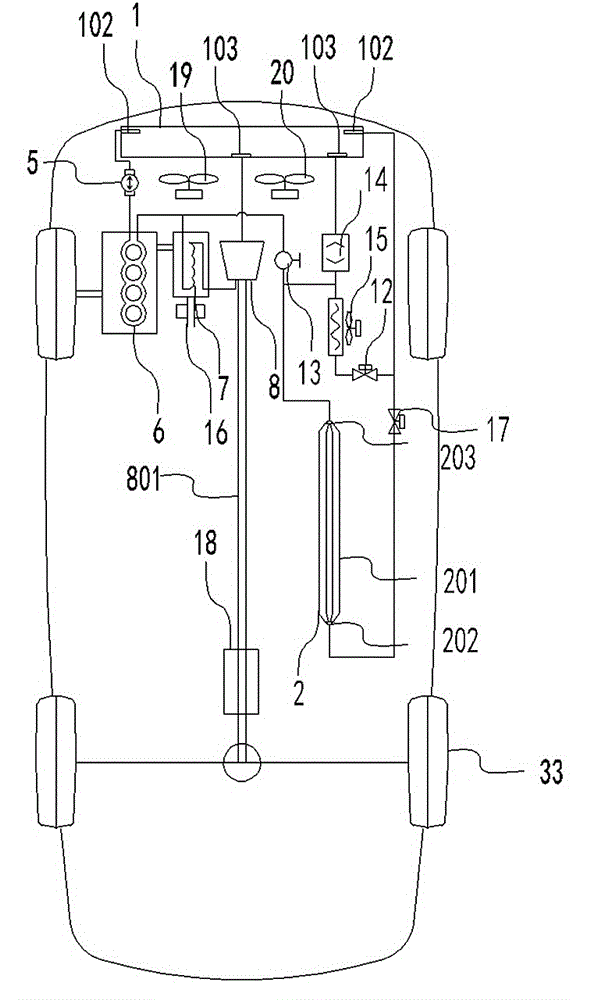 Energy conversion system based on metal microporous pipeline network