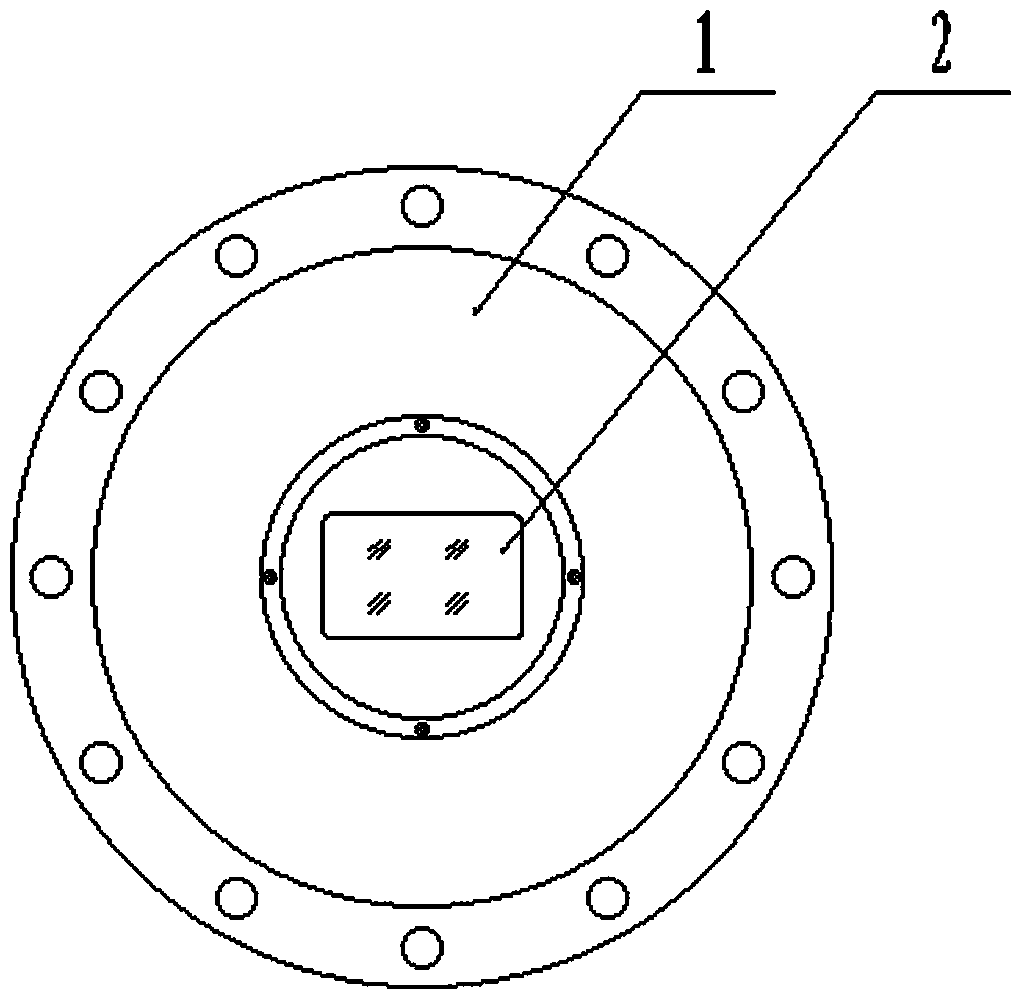 Wire transmission system for pressure signals of gap of brake shoe and pressure signals of butterfly-shaped spring