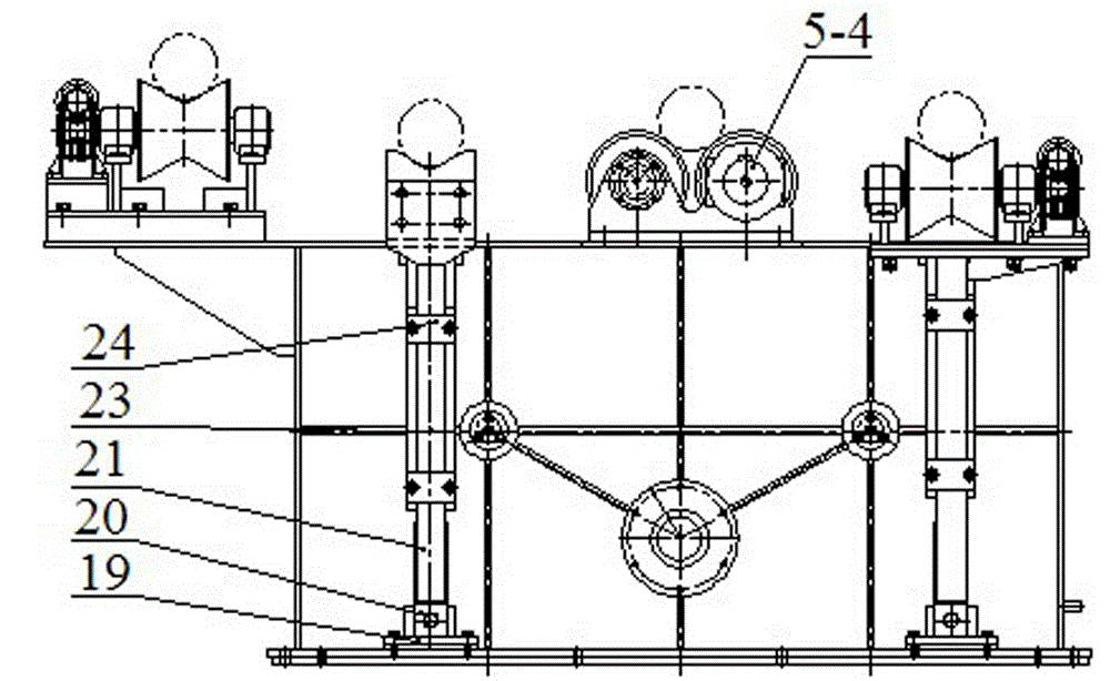 Multifunctional and full-automatic steel pipe transfer operation machine