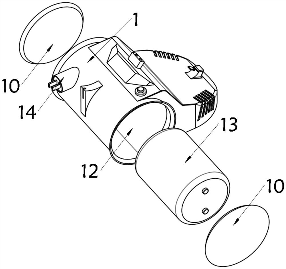 A special dust automatic processing device for building wall decoration and using method thereof