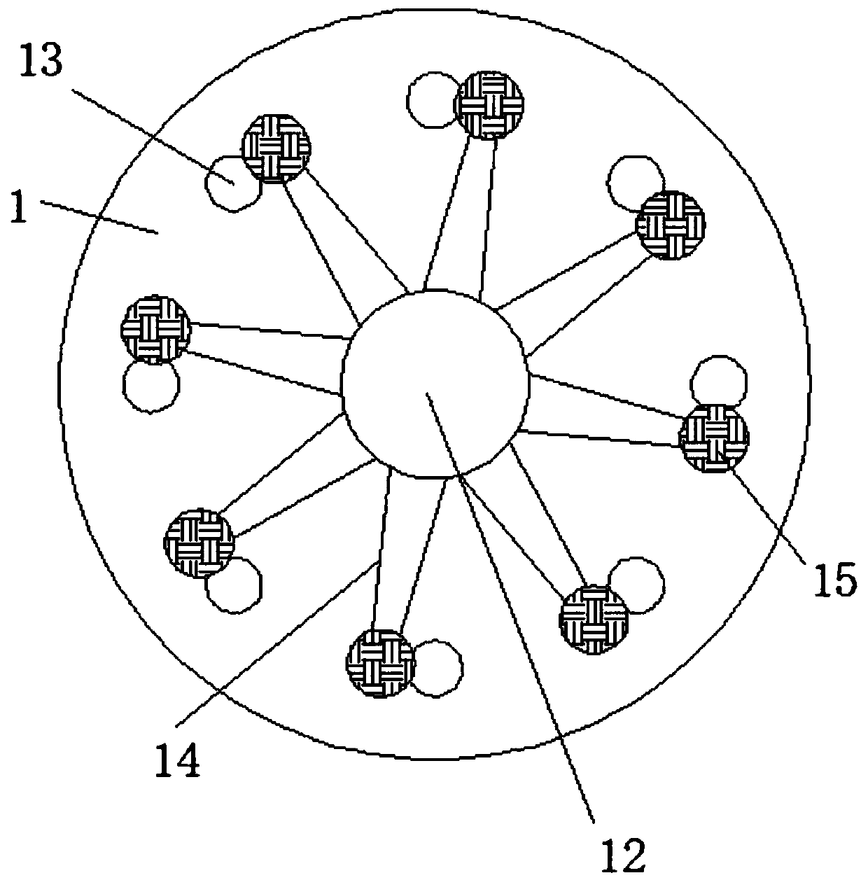 Simple device for removing nozzle filter screen