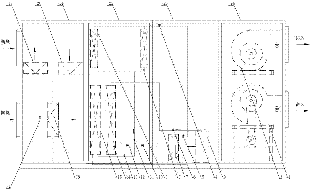 Integrated swimming pool dehumidifier