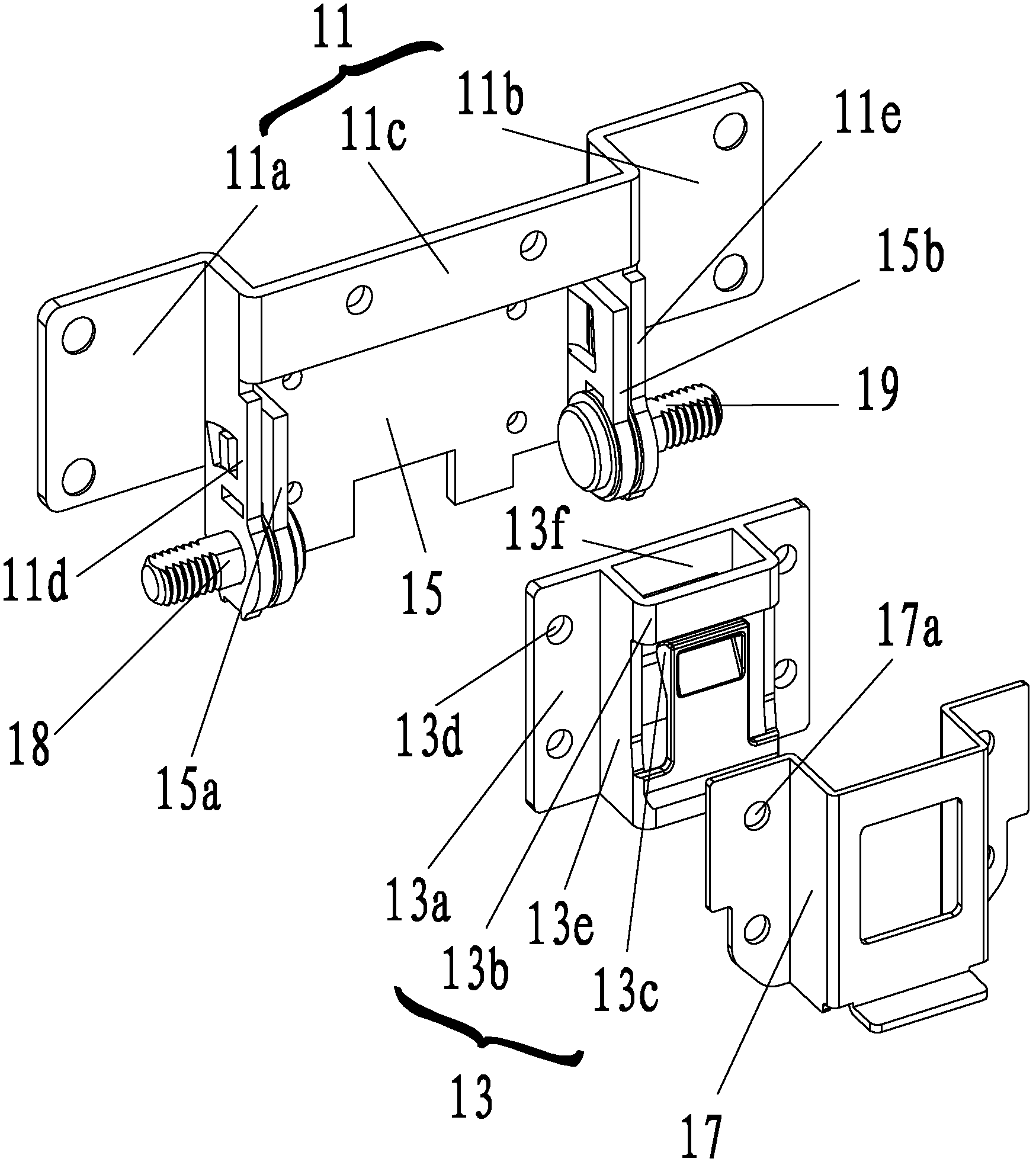 Display support mechanism and display applicable for the support mechanism