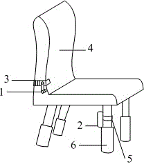 Health suggestion device mountable on office chair