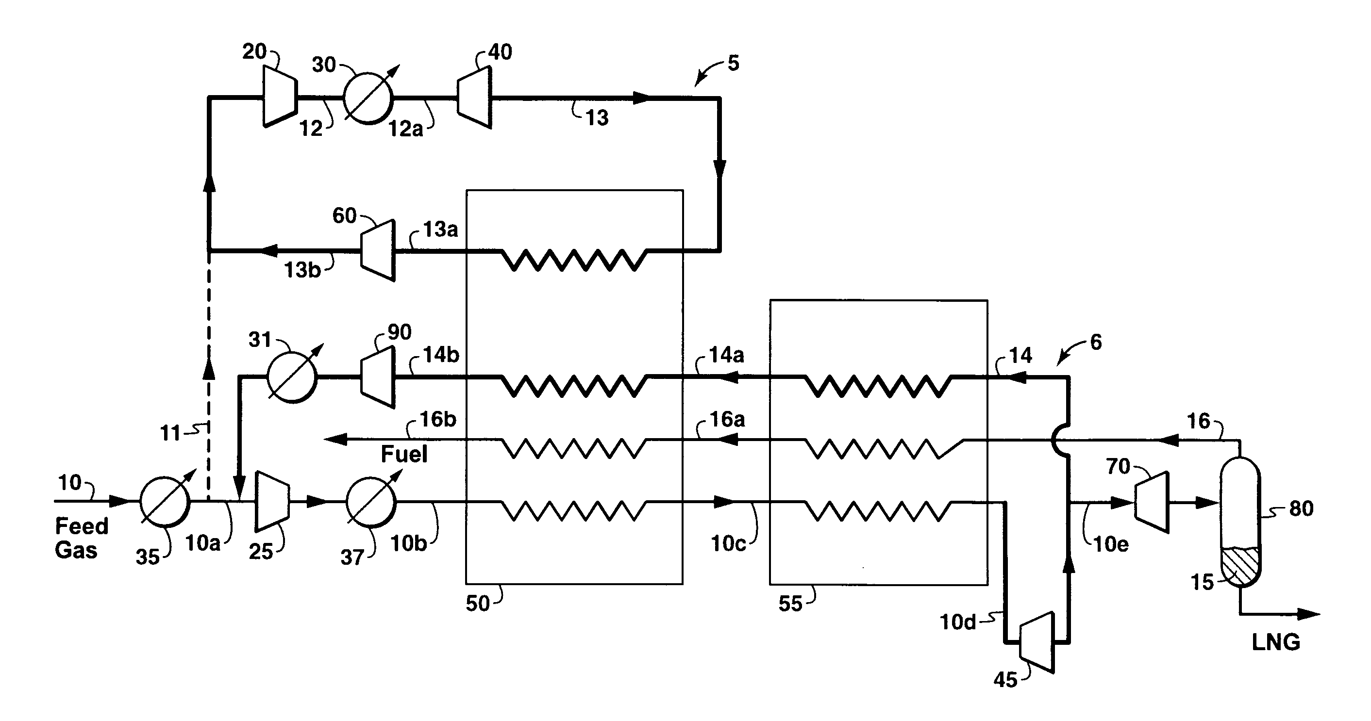 Natural Gas Liquefaction Process