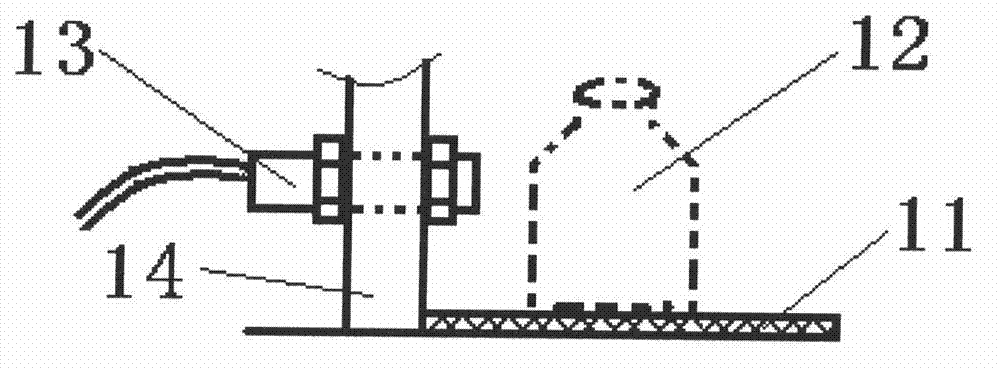 Perforating bullet height automatic measuring device