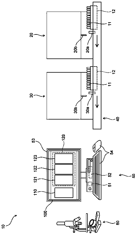 Sample inspection system, information processing device and information processing method