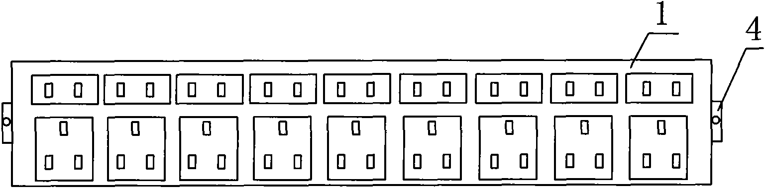 Wall type socket with power plug