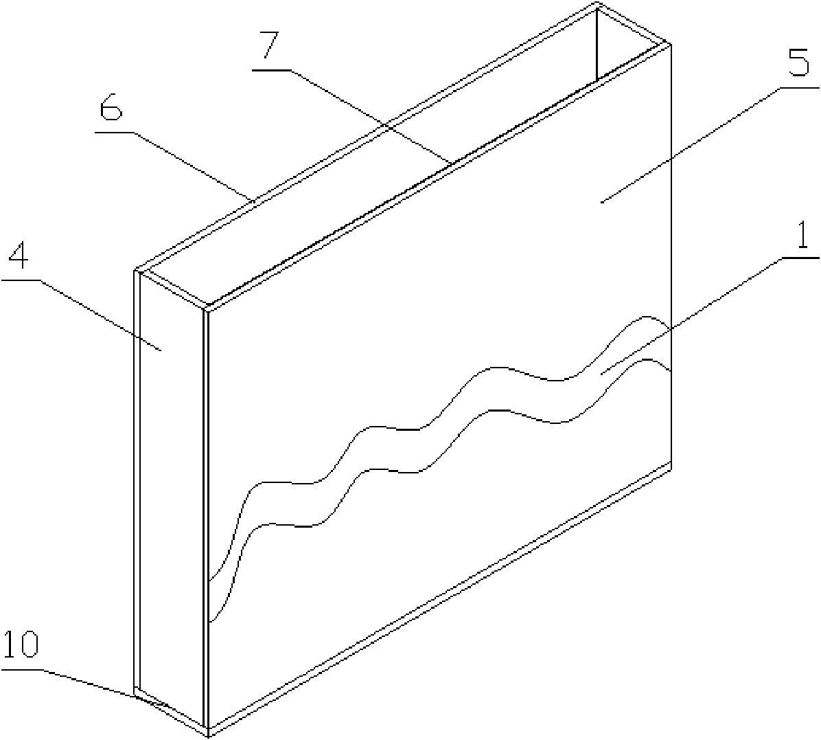 Flame curtain structure of electric fireplace