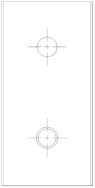 Water baffle mounted in inner container of water heater