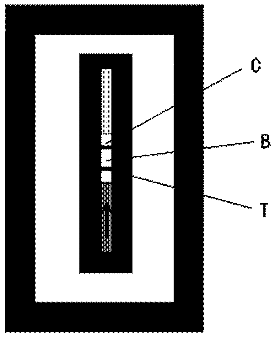 Quantitative detection device and method for immunochromatographic test strips