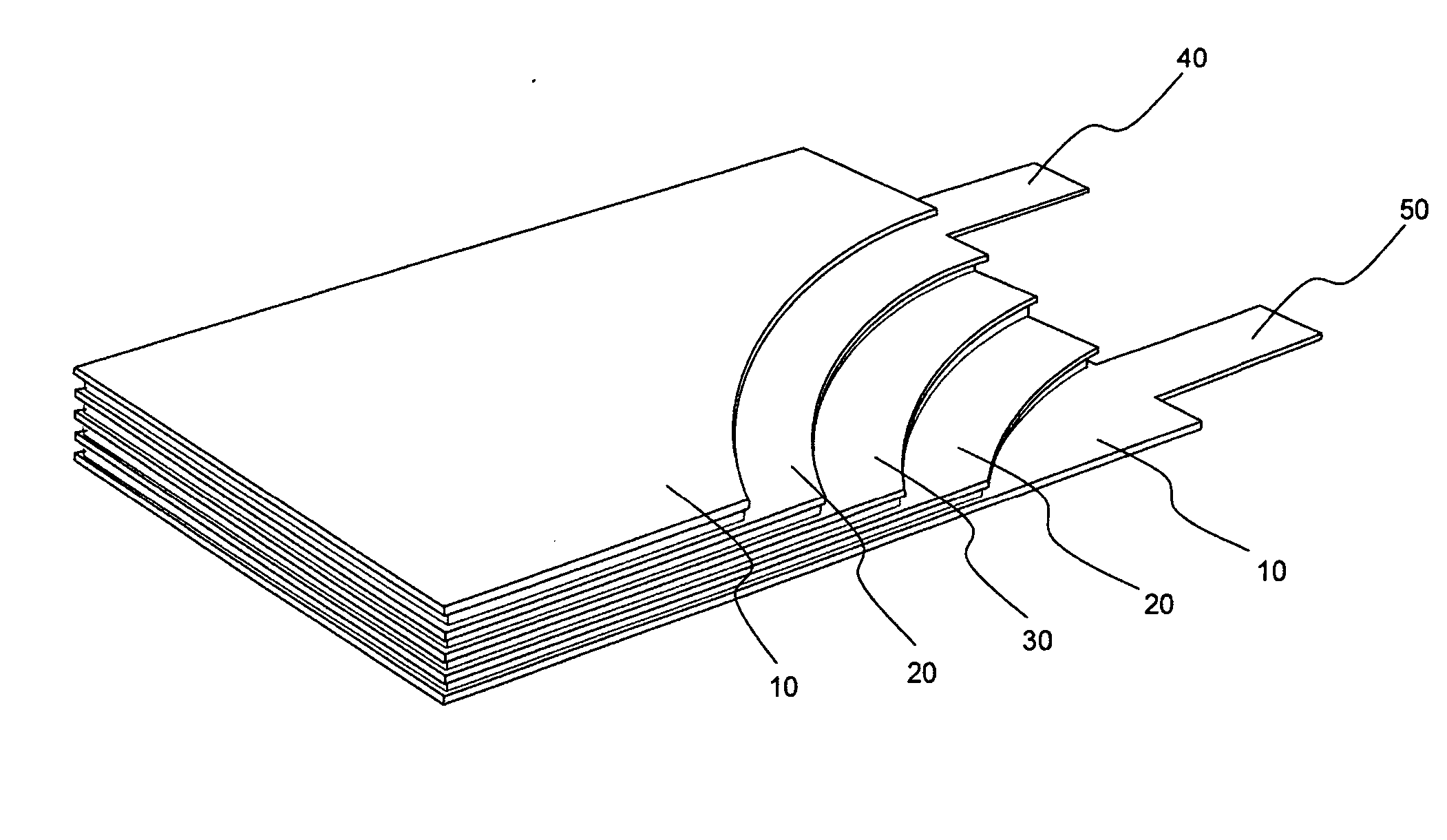 Lithium secondary battery with high power