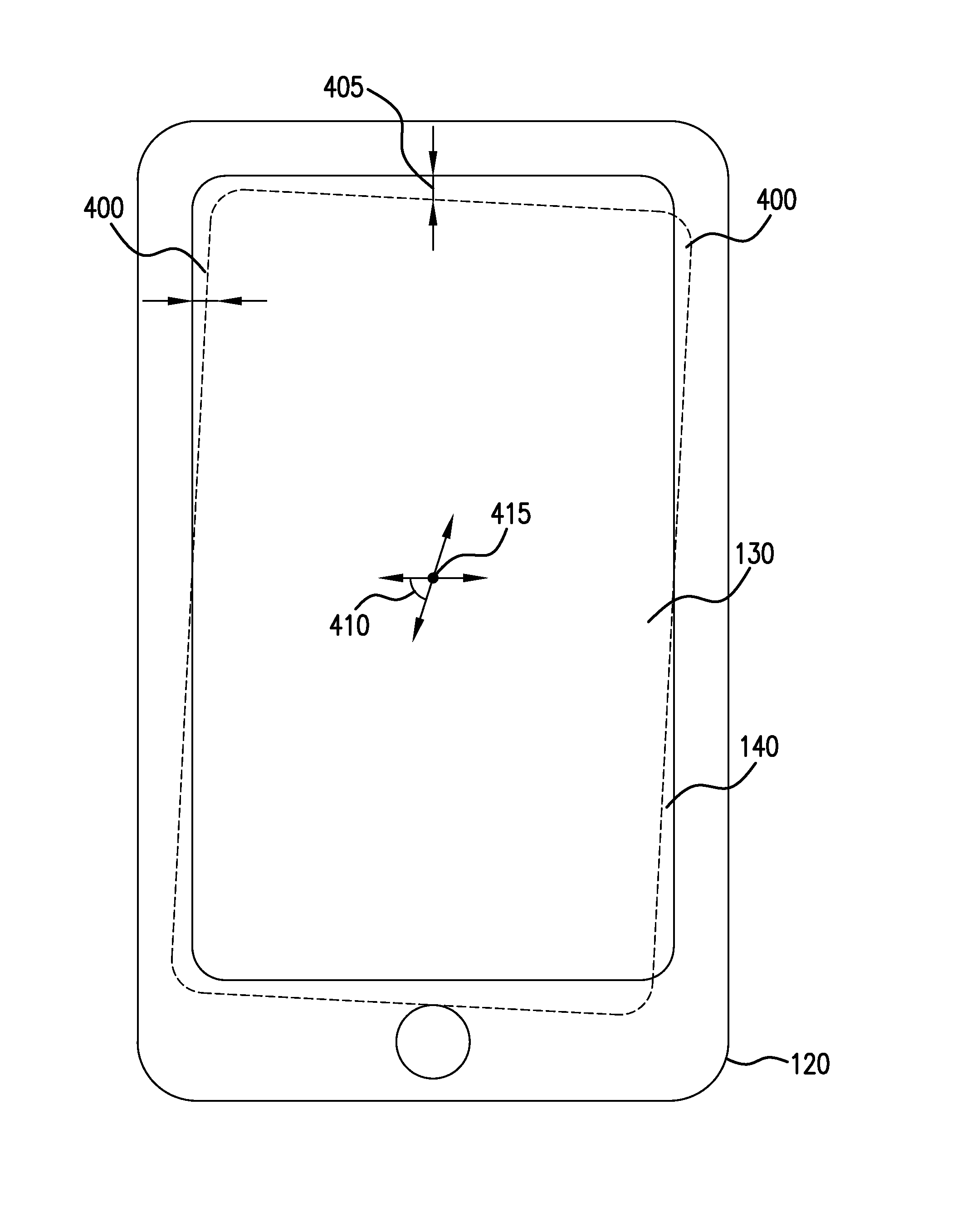 Registering display screen protective films