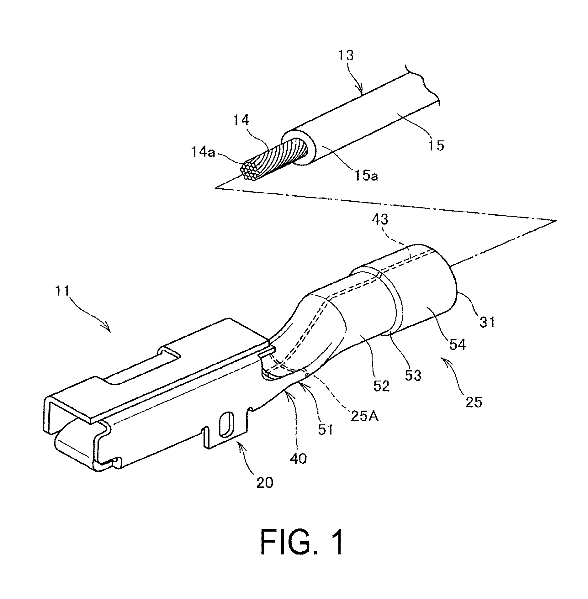 Electrical wire-connecting structure and method for manufacturing electrical wire-connecting structure