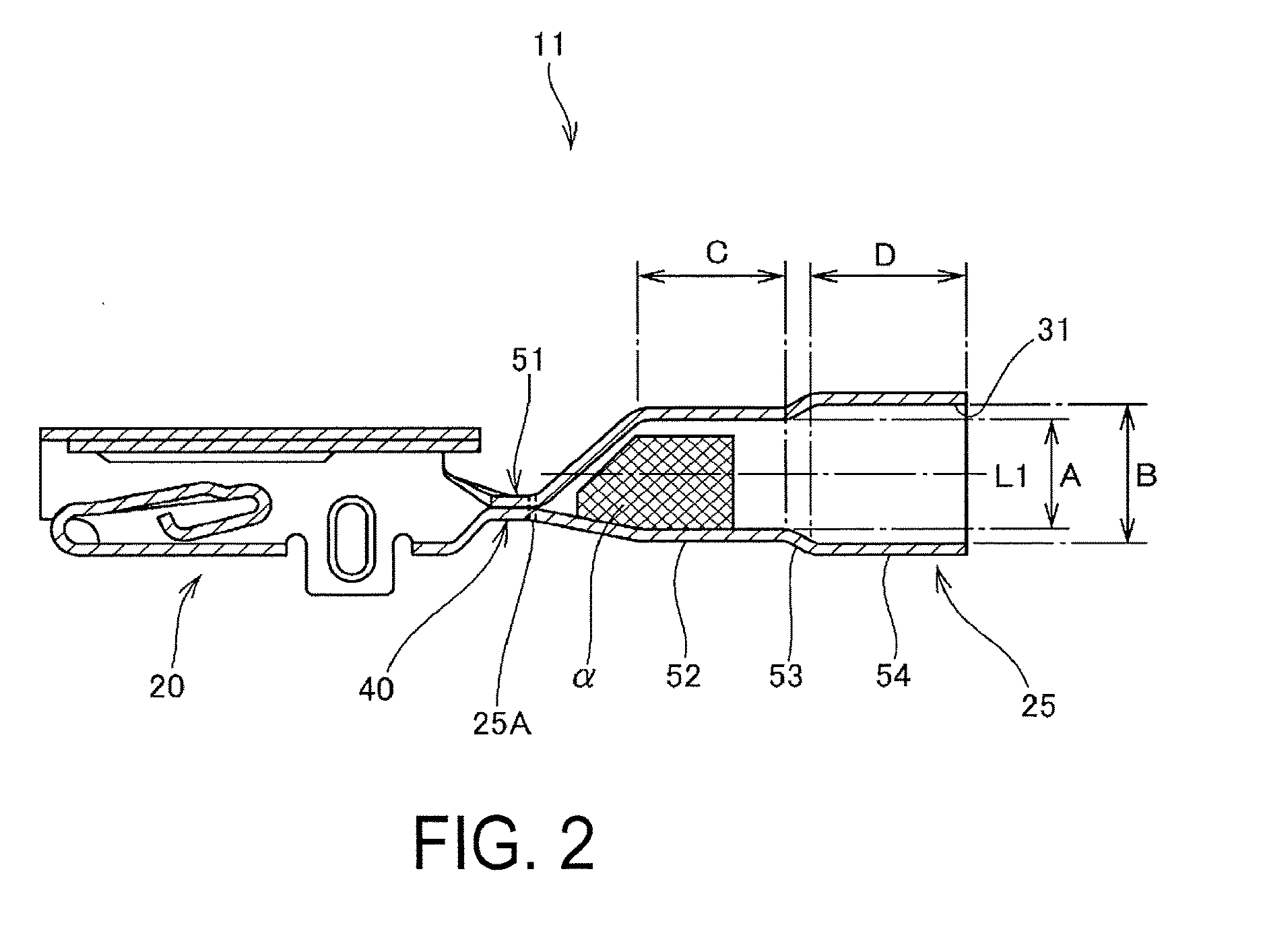 Electrical wire-connecting structure and method for manufacturing electrical wire-connecting structure