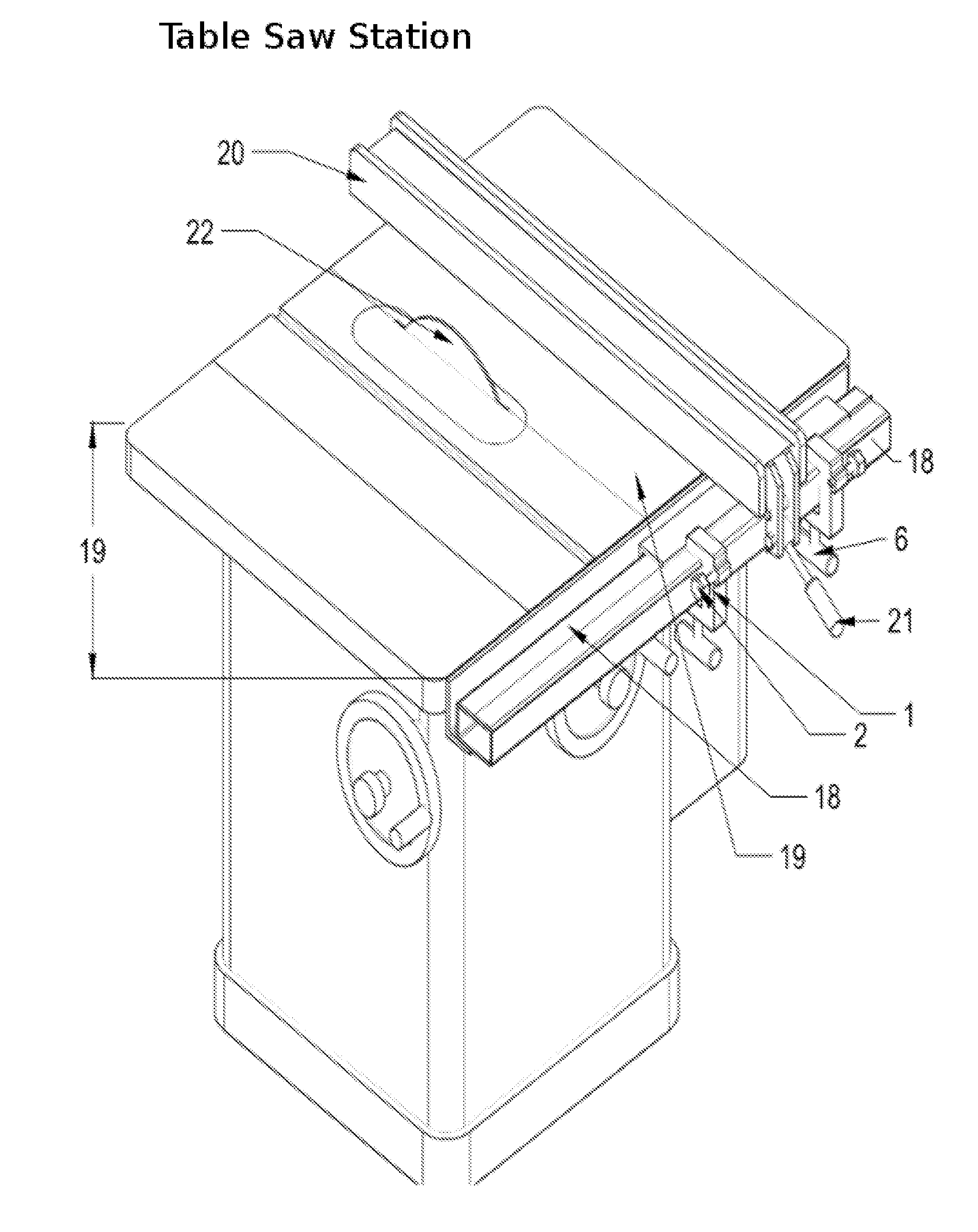 Micro Fence Adjuster Assembly