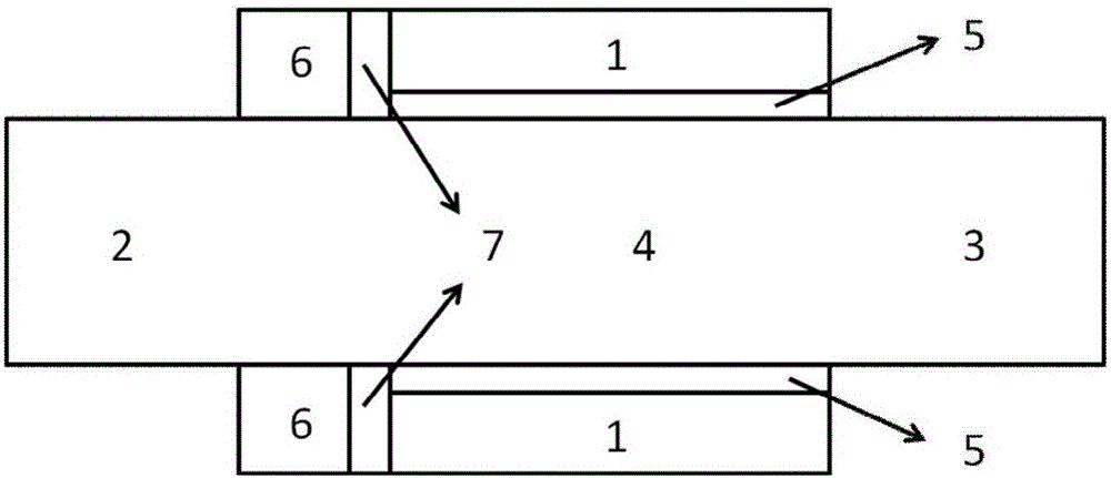 Novel P&lt;+&gt; sidewall non-junction field effect transistor