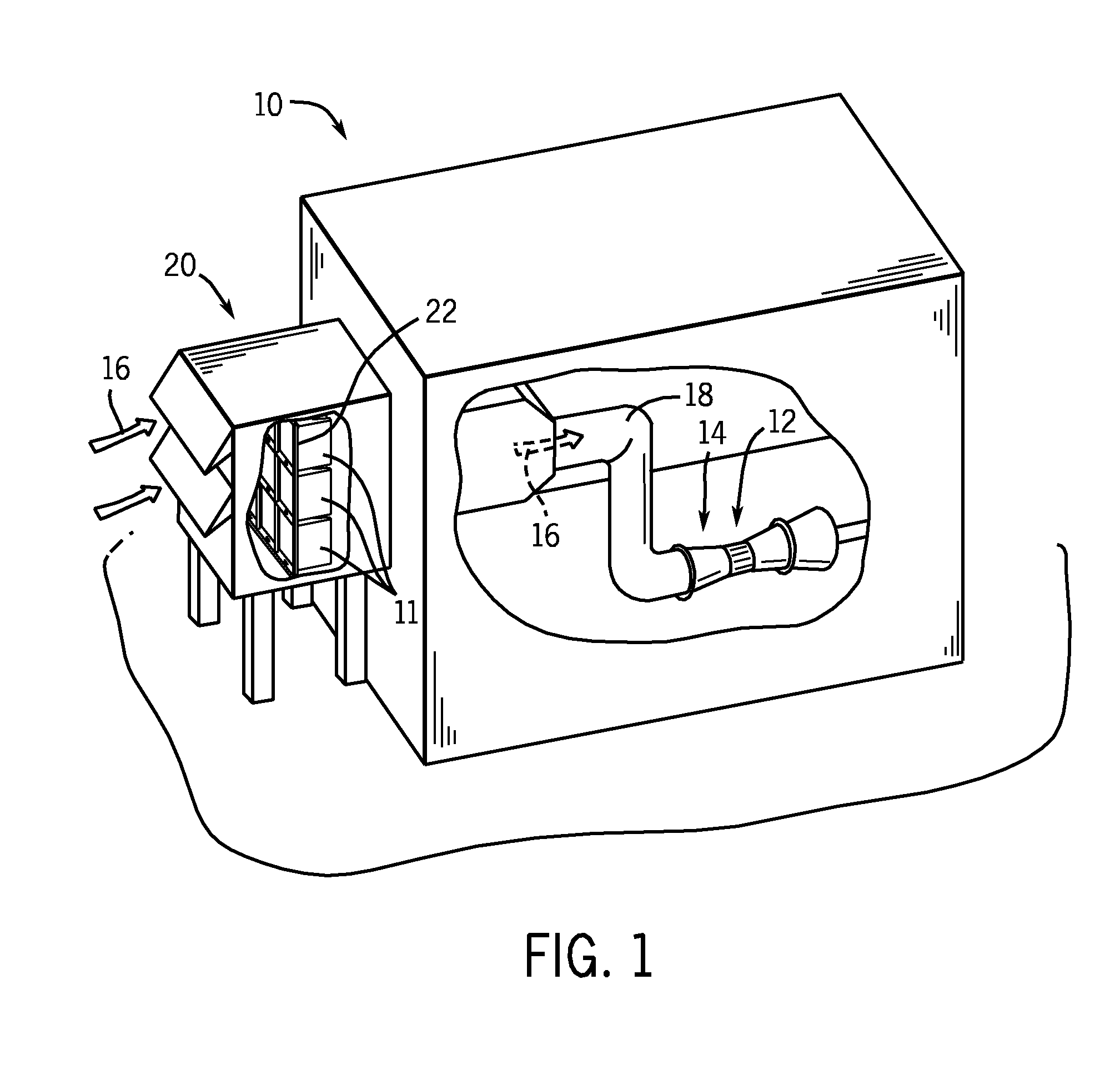 Plasma treated filter