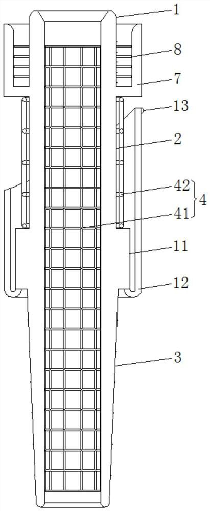 Connecting device for end-expiratory carbon dioxide detector port and stomach tube port and connecting and sealing method thereof