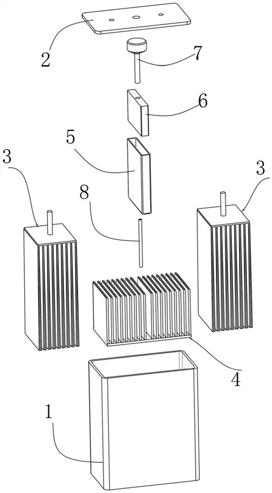 Capacitance-adjustable double-electric-layer capacitor and packaging method thereof