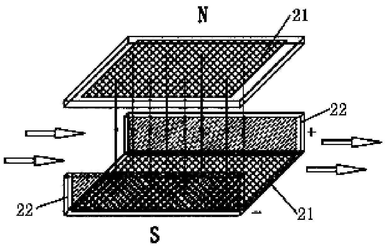 A liquid conductive working medium power generation system and power generation method driven by pulsating pressure