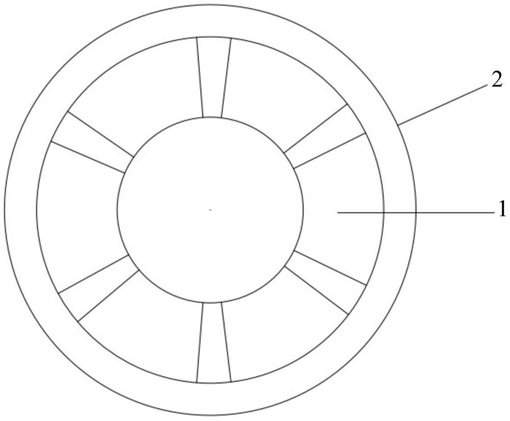 Covered stent and preparation method thereof