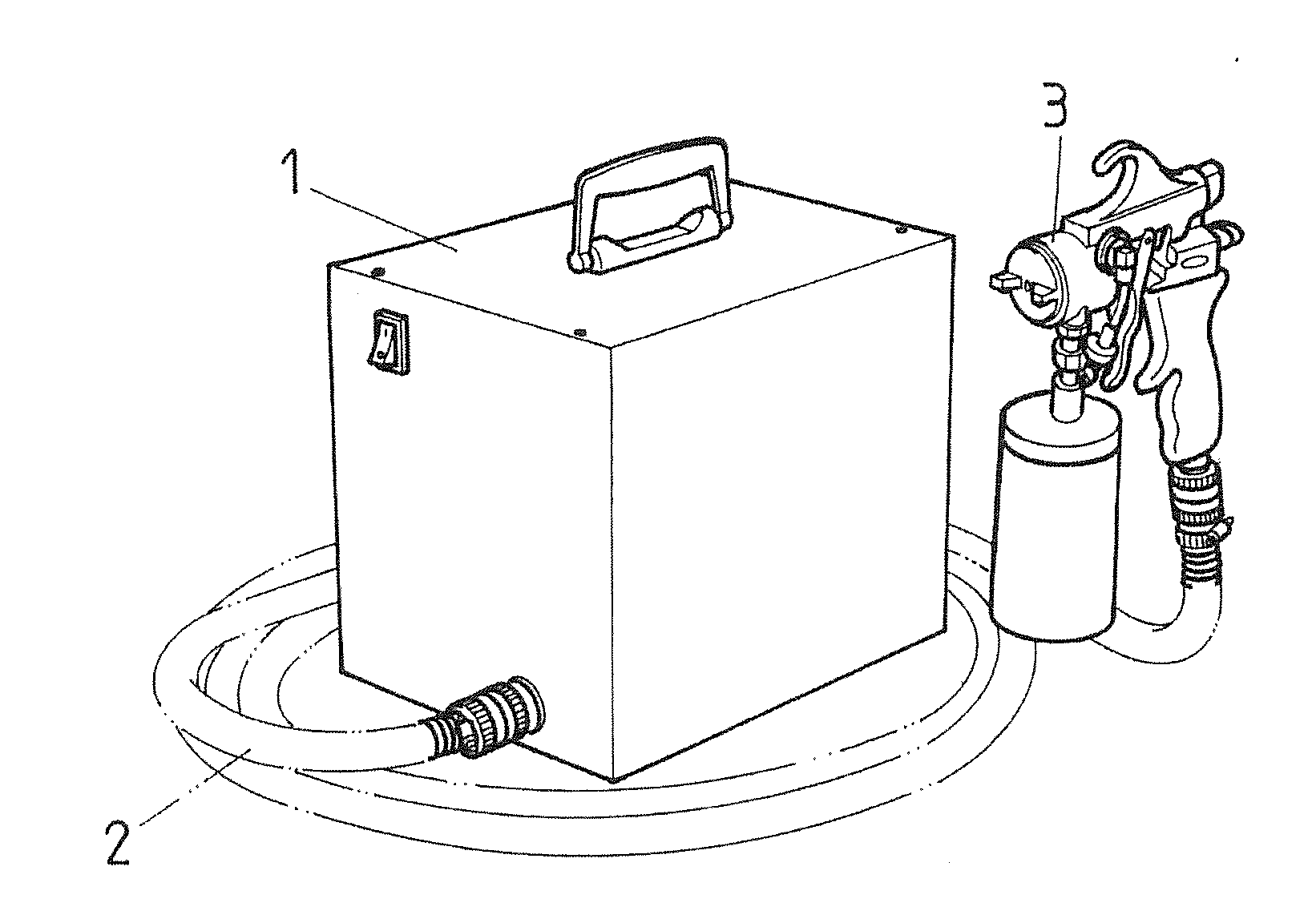 Environmentally friendly low-pressure spray apparatus