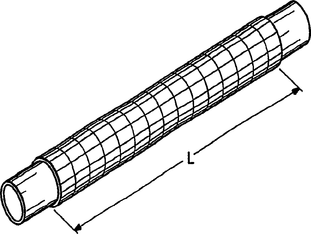 Elastomeric balloon support fabric