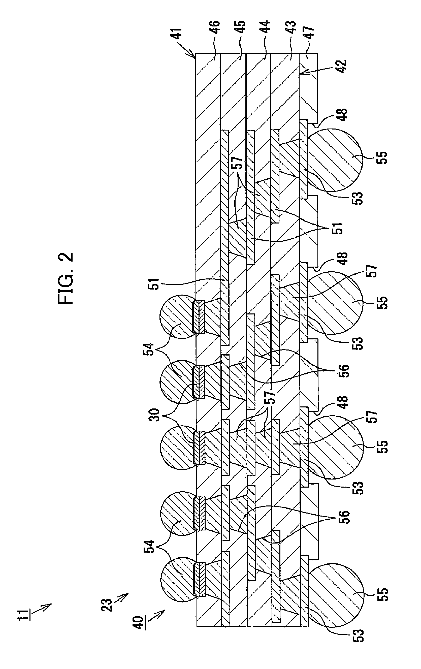 Multilayer wiring substrate and method for manufacturing the same