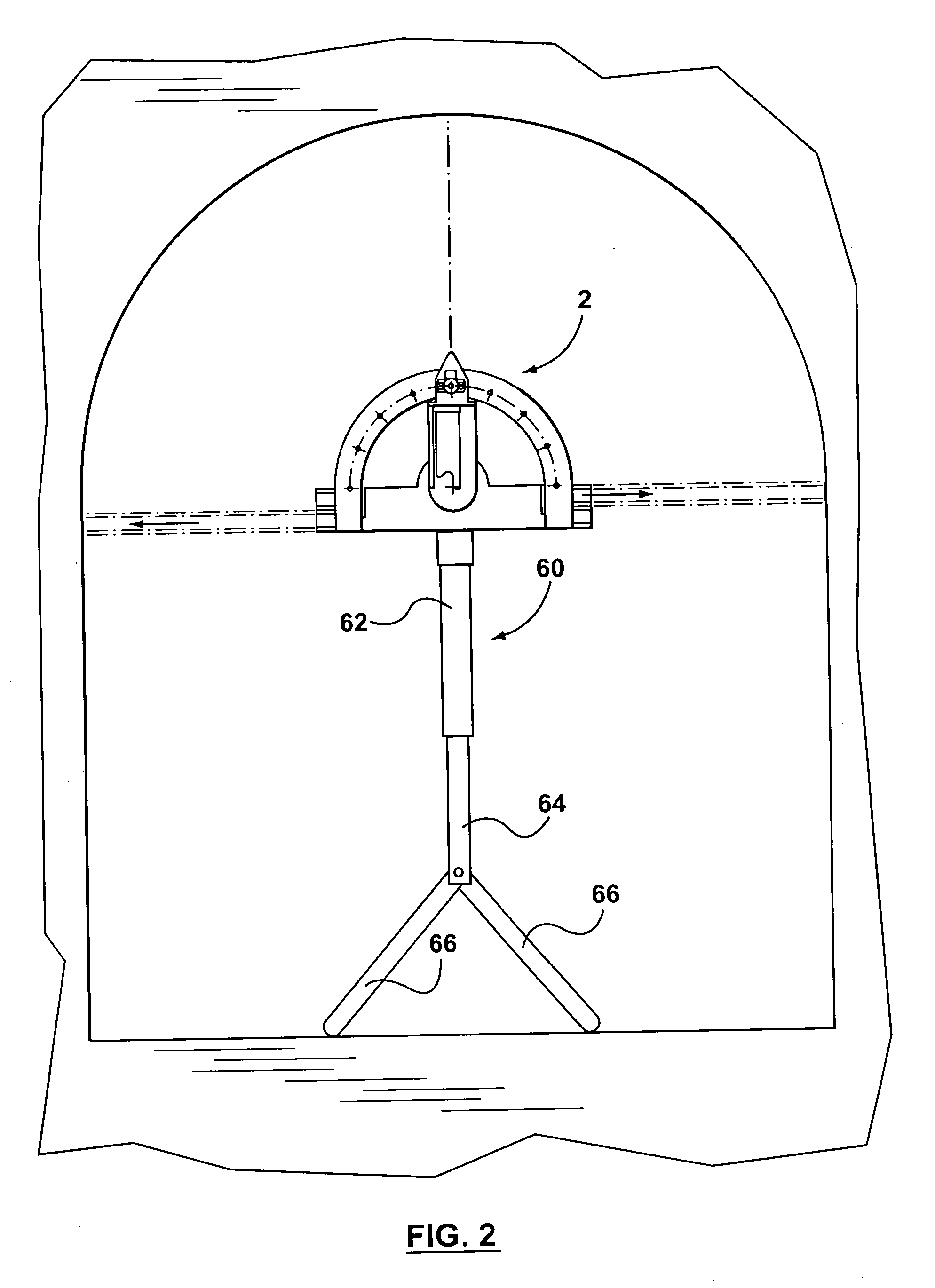 Arch measuring device