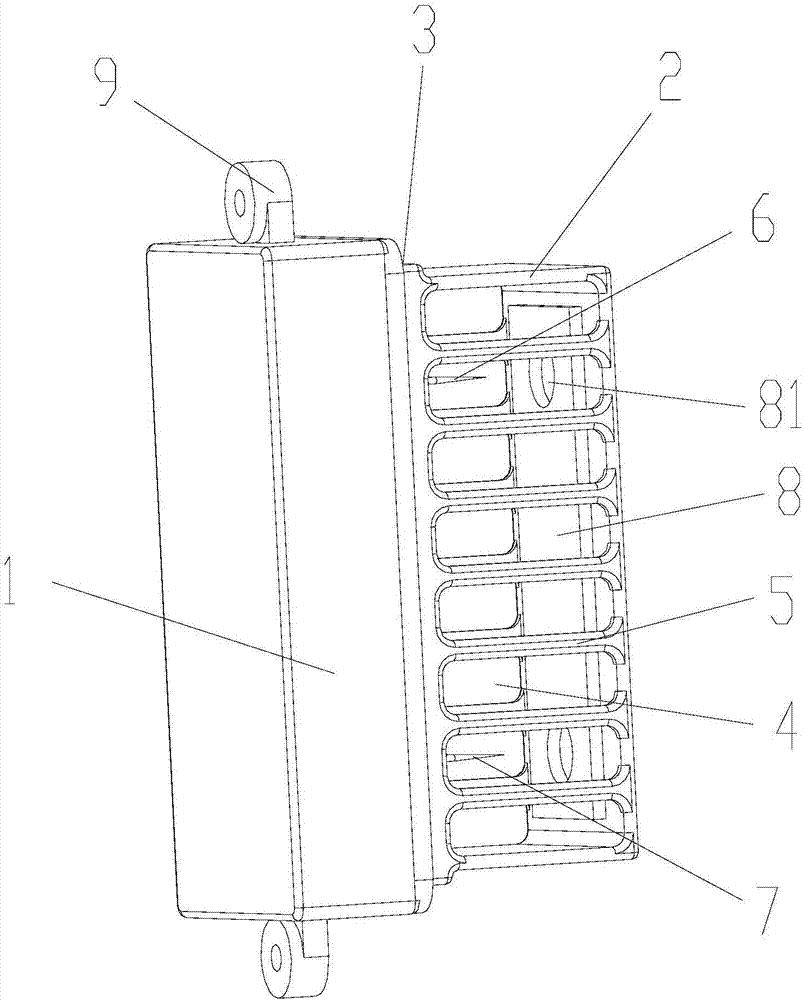 Ion generation device, bacteria removal and odor removal assembly and clothes processing equipment