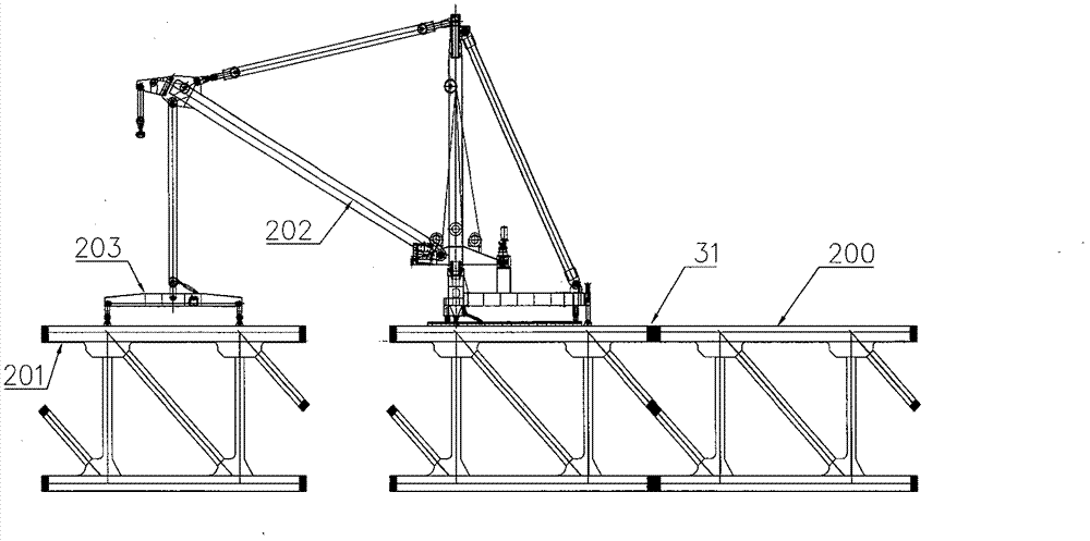 Truss sheet unit of steel truss girder, steel truss girder structure and mounting method thereof