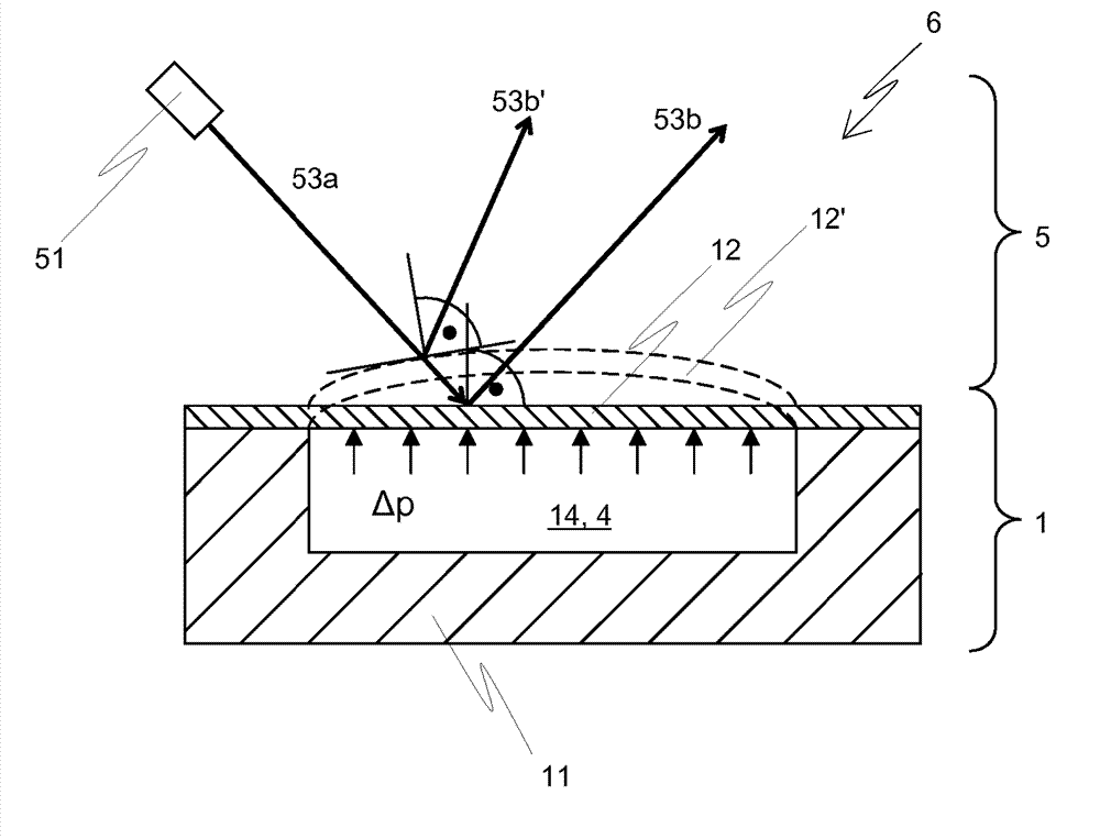 Sensor for use in liquid medicament delivery systems