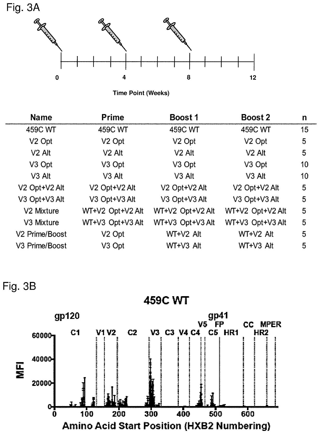 Signature-based human immunodeficiency virus (HIV) envelope (ENV) trimer vaccines and methods of using the same