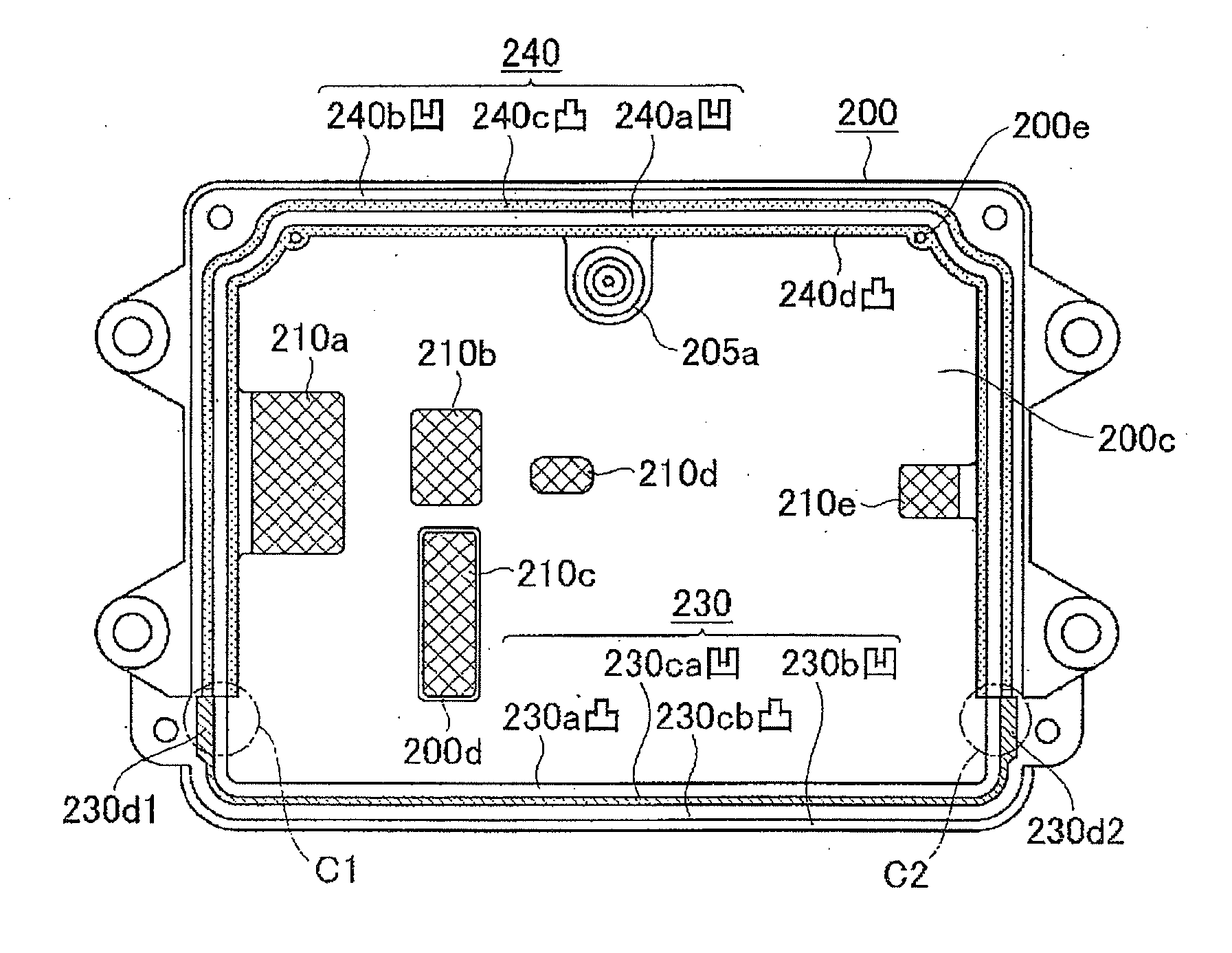 Waterproof electronic equipment and assembly method thereof