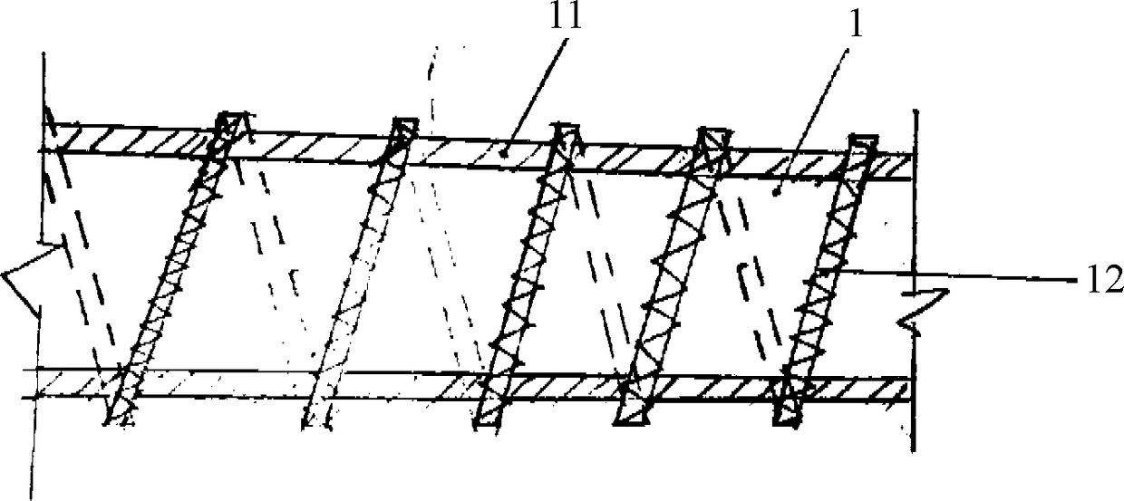 Thermoplastic continuous fiber prepreg braided rope hot melt wound bellows and fabricating equipment thereof