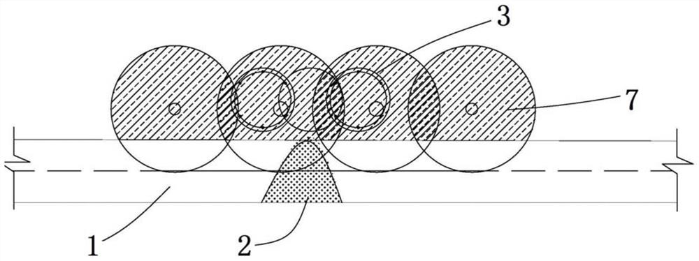 Treatment method for water leakage of side walls of super-deep foundation pit envelope